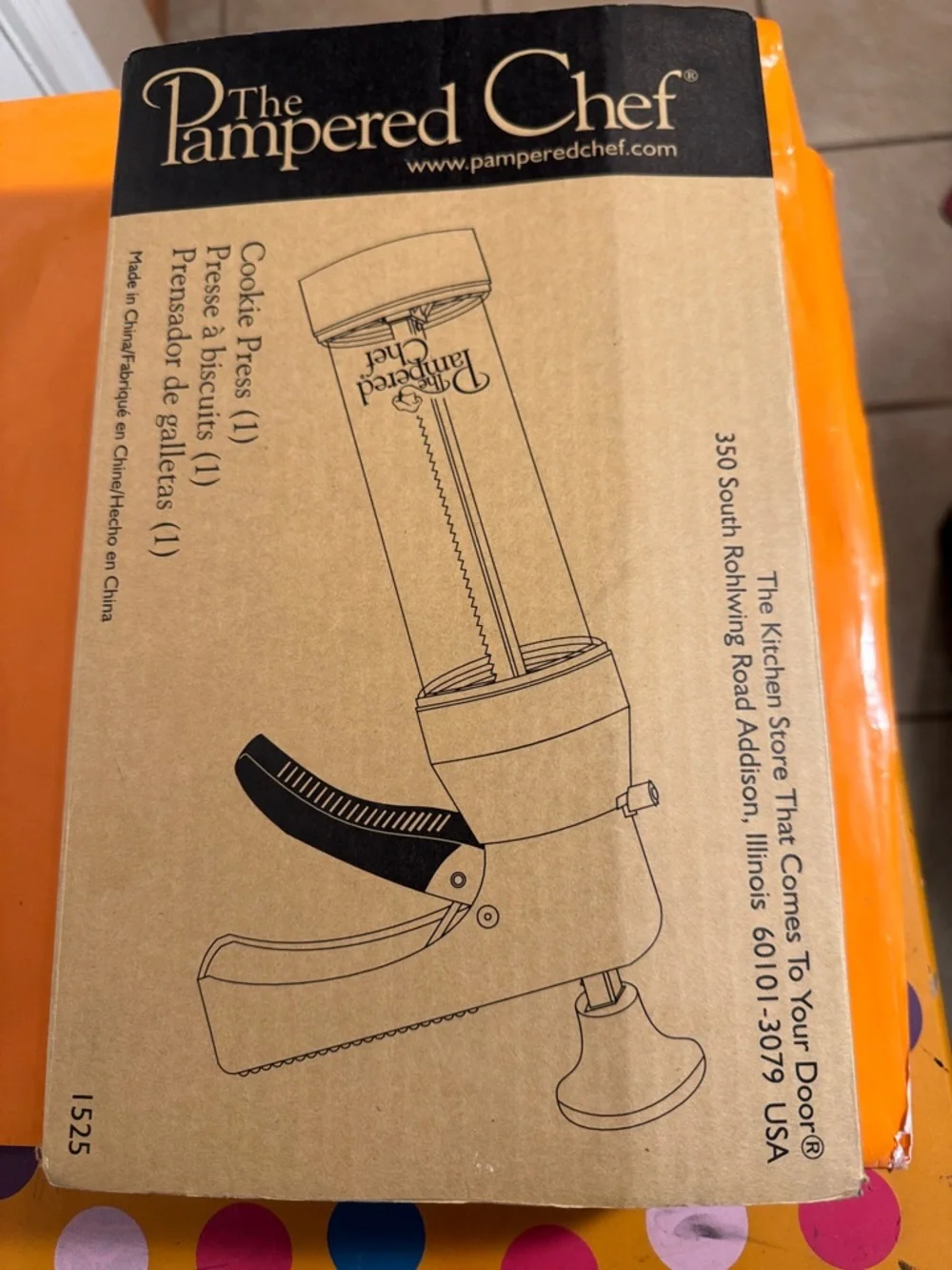 The Pampered Chef Cookie Press